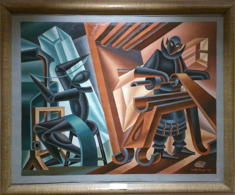 Fortunato Depero, Telaio e tornio