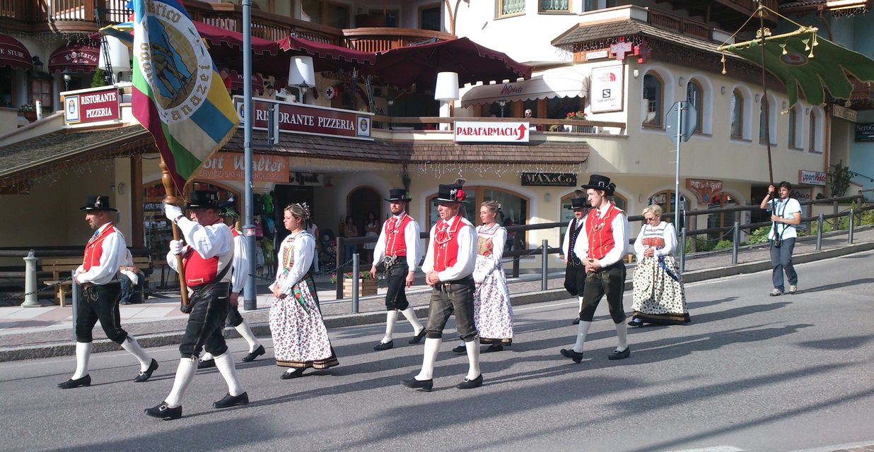 Canazei, 22 giugno 2014  - Processione Corpus Domini