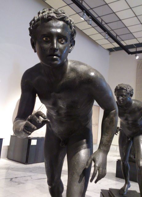 Napoli - Museo archeologico - "I corridori" della Villa dei Papiri