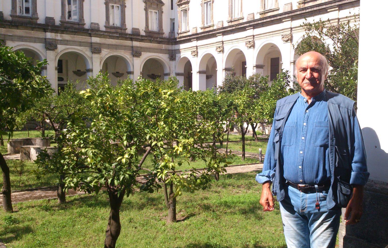 Napoli - Convento dei Girolamini - Chiostro aranci